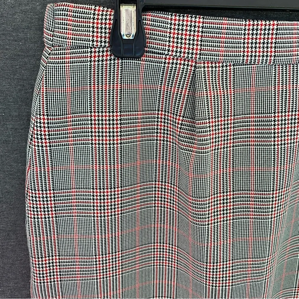 Vintage Plaid Pencil Skirt Women’s Size 12